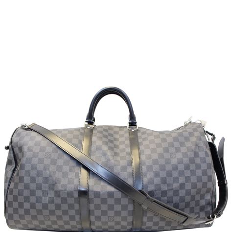 lv damier keepall|Louis Vuitton Keepall Bandoulière 55 Travel Bag .